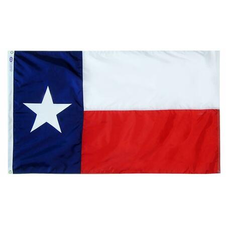 SS COLLECTIBLES 3 ft. x 5 ft. Nyl-Glo Texas Flag SS37477